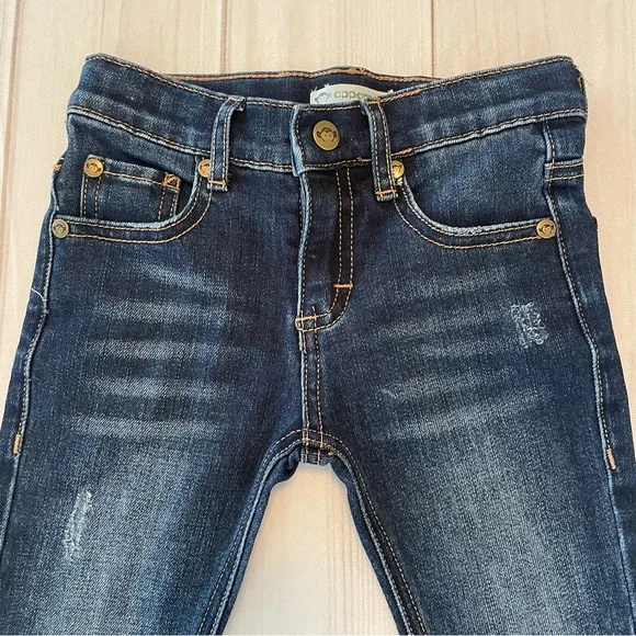 Appaman Medium Wash Slim Leg Jeans Boys Toddler 2T Blue Denim Adjustable Waist - Picture 3 of 15